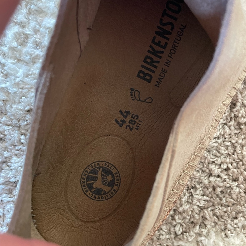 Men's Beige Birkenstock Shoes - Picture 4 of 5